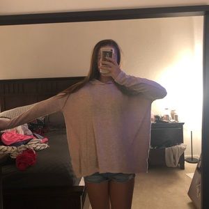 oversized hooded sweater